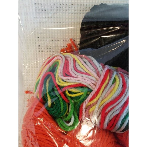 Bucilla Plastic Canvas Kit Halloween Black Cat Pumpkin Needlecraft Wall Art USA - Picture 6 of 7